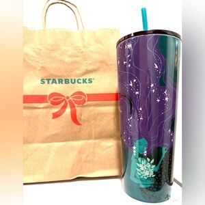 Starbucks Midnight Blue and Violet Tumbler 24OZ